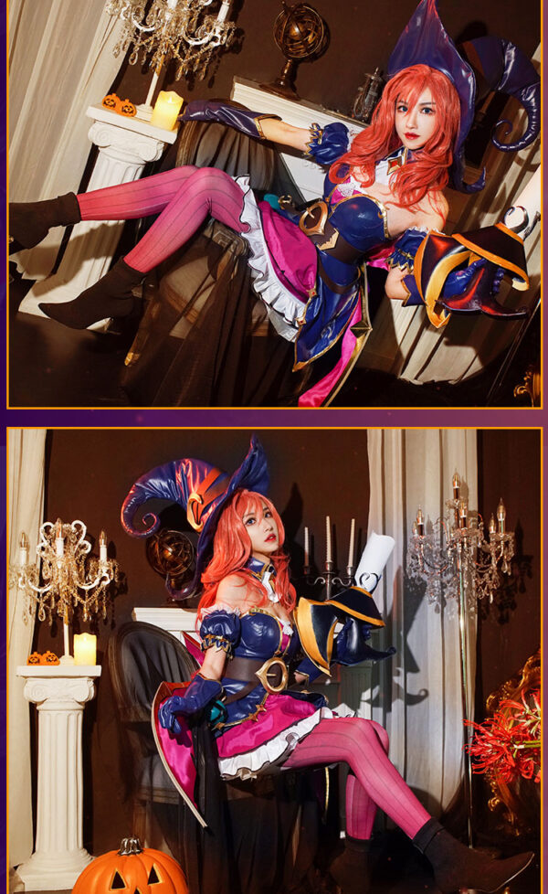 Miss Fortune Cosplay Bewitching Miss Fortune Costume Product etails (2)