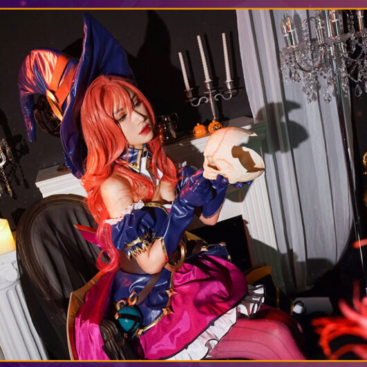 Miss Fortune Cosplay Bewitching Miss Fortune Costume Product etails (3)