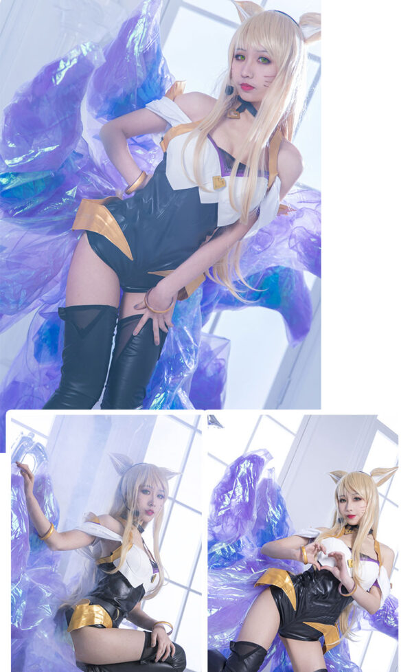 Ahri Cosplay KDA Ahri Costume Product Etails (11)