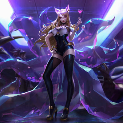 Ahri Cosplay KDA Ahri Costume Product Etails (8)