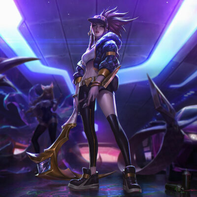 Akali Cosplay KDA Akali Costume Product Etails (10)