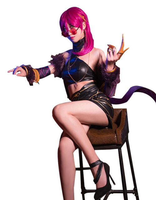 Evelynn Cosplay KDA Evelynn Costume Product Etails (2)