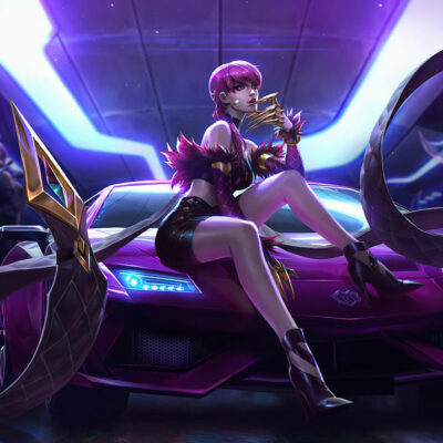 Evelynn Cosplay KDA Evelynn Costume Product Etails (3)