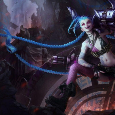 Jinx Cosplay Costume Product Etails (12)