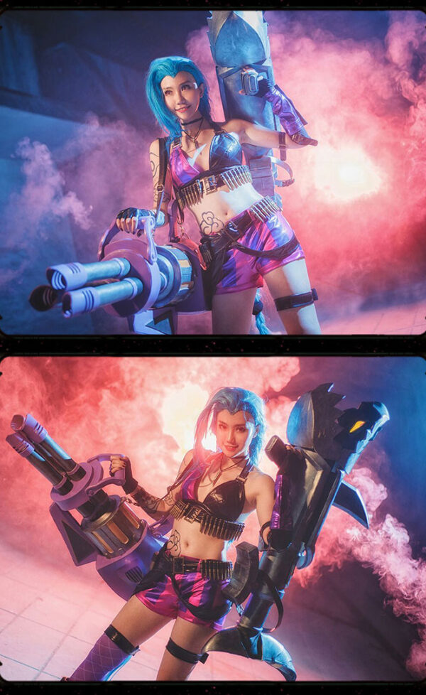 Jinx Cosplay Costume Product Etails (4)