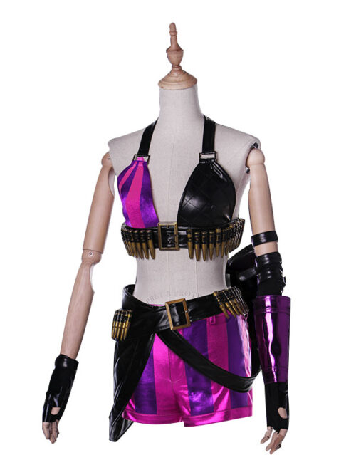 Jinx Cosplay Costume Product Etails (9)