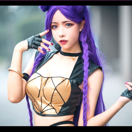 Kai'Sa Cosplay KDA Kai'Sa Costume Product Etails (10)