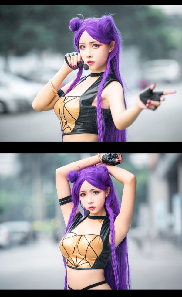 Kai'Sa Cosplay KDA Kai'Sa Costume Product Etails (4)