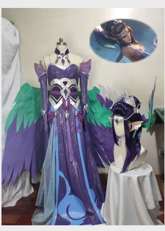 Majestic Empress Morgana Cosplay Costume (2)