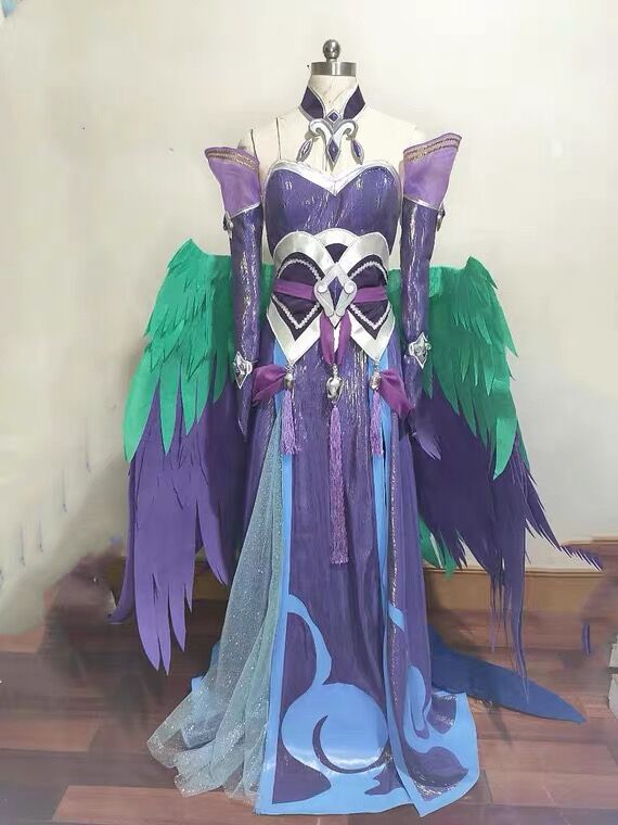 Majestic Empress Morgana Cosplay Costume (3)