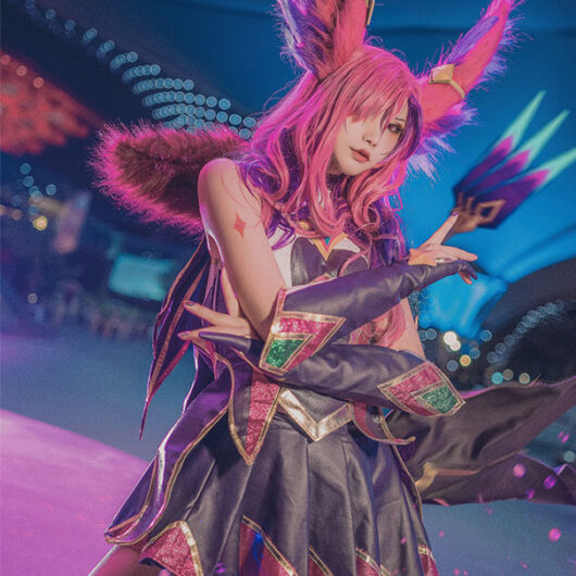 Xayah Cosplay Star Guardian Xayah Costume Product Etails (16)