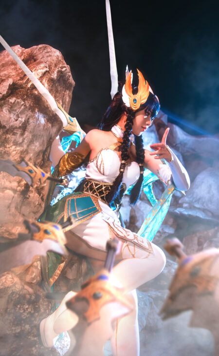 Divine Sword Irelia Cosplay Costume Product Etails (2)