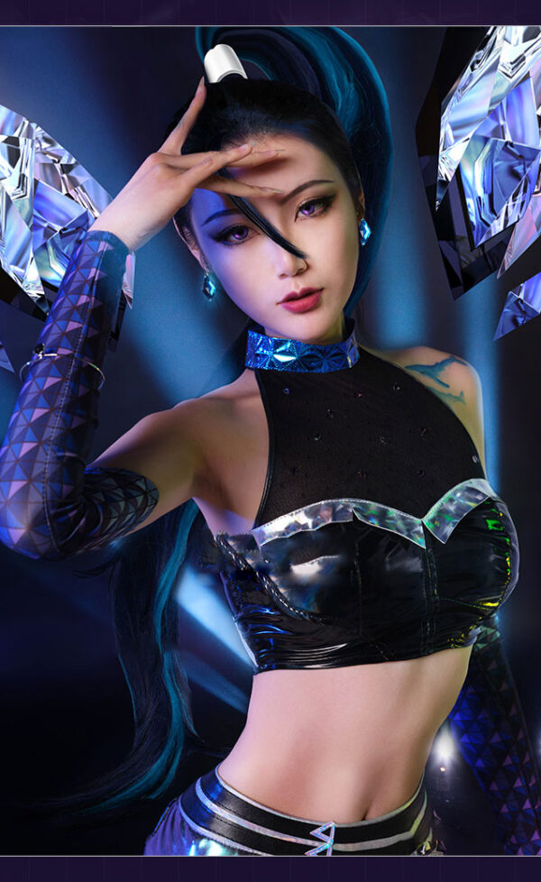KDA ALL OUT Kai'Sa Cosplay Costume Product Etails (1)