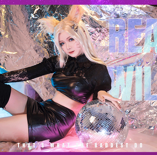 KDA Baddest Ahri Cosplay Costume Product Etails (1)