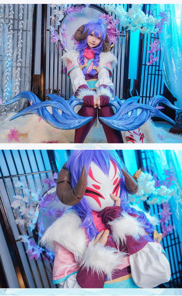 Kindred Spirit Blossom Cosplay Costume Product Etails (1)