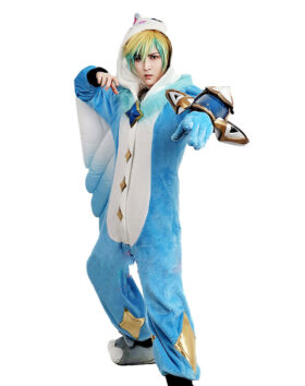 Pajama Guardian Ezreal Cosplay Cotume (4)