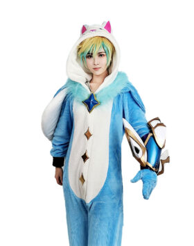 Pajama Guardian Ezreal Cosplay Cotume Product Etails (2)