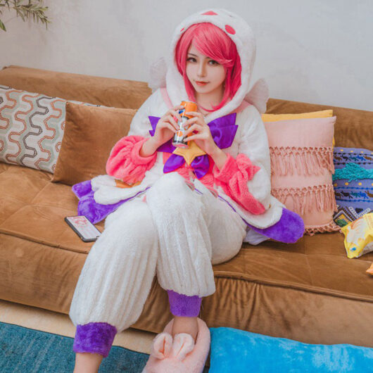 Pajama Guardian Lux Cosplay Costume Product Etails (7)
