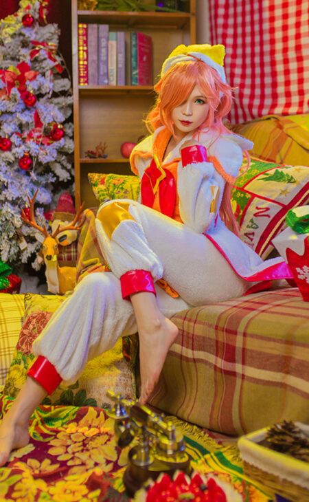 Pajama Guardian Miss Fortune Cosplay Costume Product Etails (7)