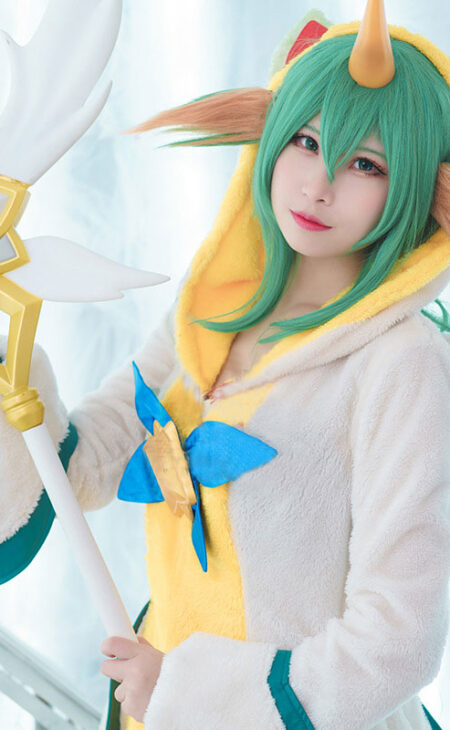 Pajama Guardian Soraka Cosplay Costume Product Etails (10)