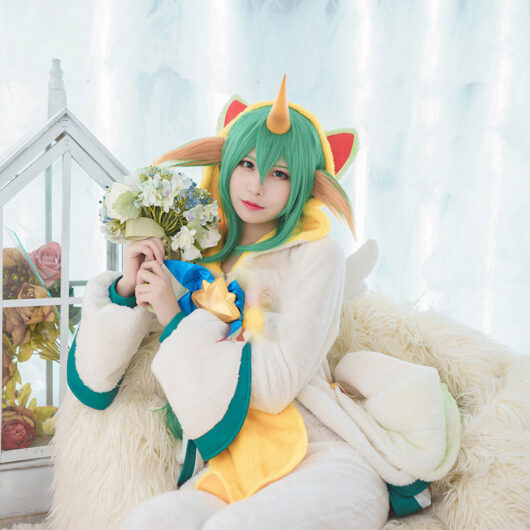 Pajama Guardian Soraka Cosplay Costume Product Etails (9)