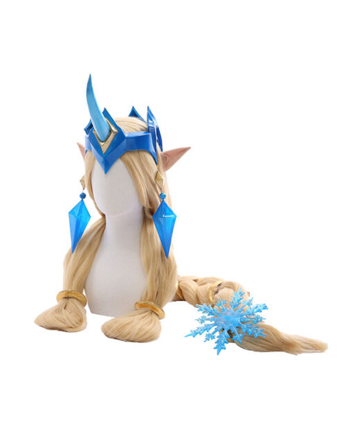 Winter Wonder Soraka Cosplay Costume Product Etails (4)