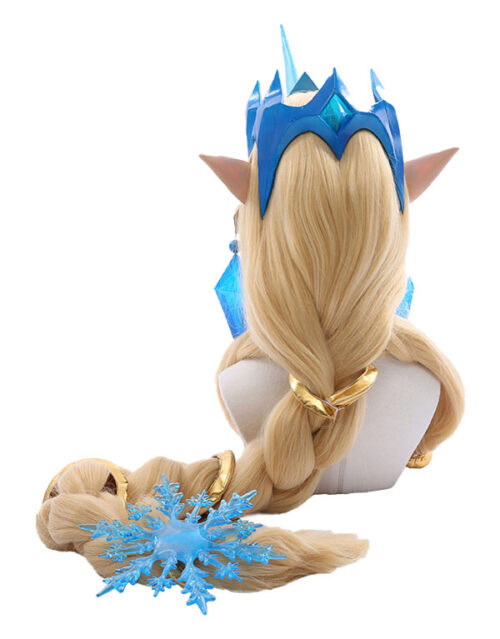 Winter Wonder Soraka Cosplay Costume Product Etails (5)