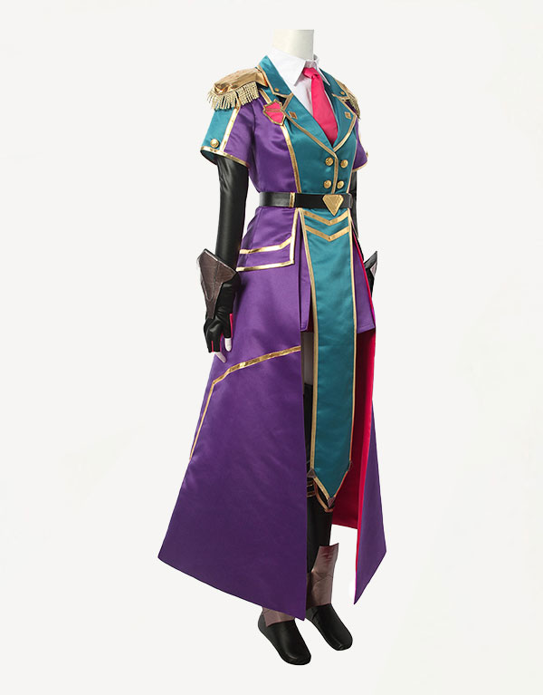 Battle Academy Leona Cosplay Costume (4)