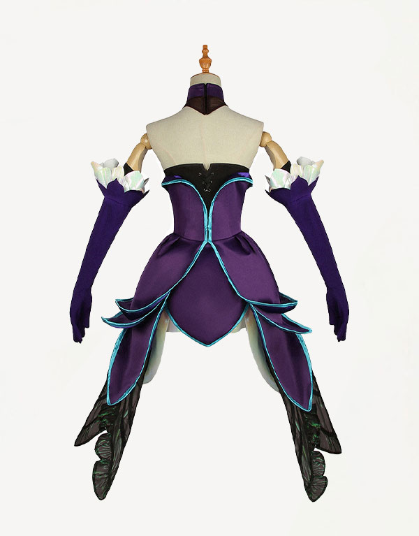Withered Rose Syndra Cosplay Costume (3)