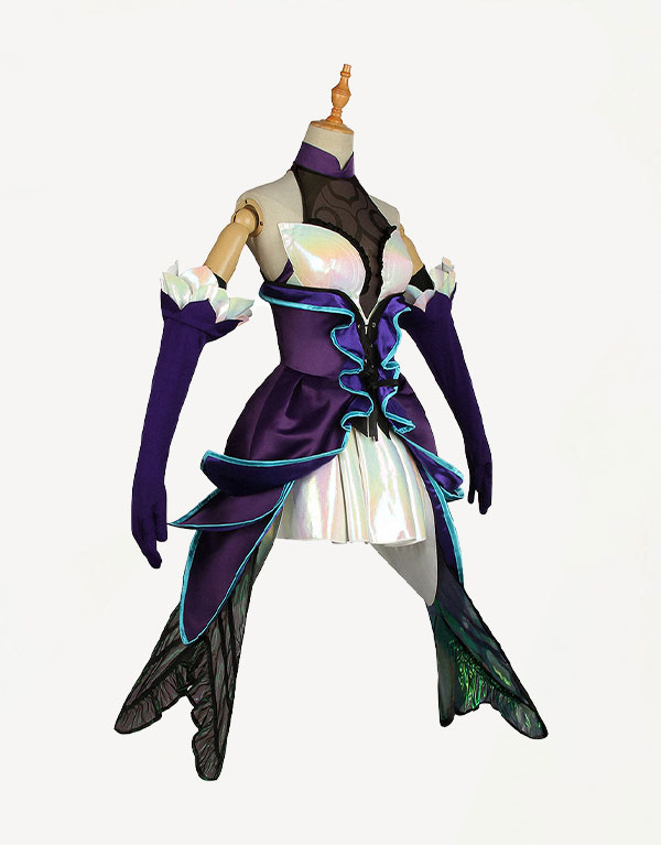 Withered Rose Syndra Cosplay Costume (4)