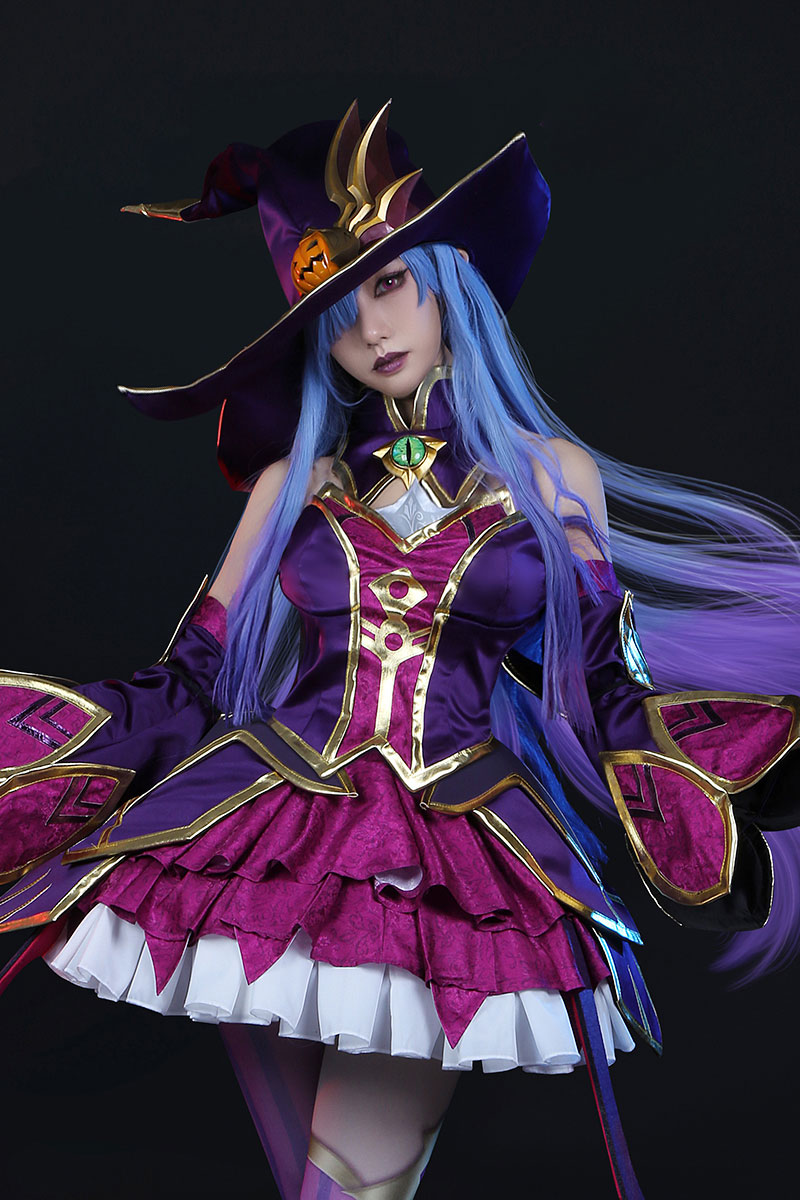 Bewitching Syndra Cosplay Costume (5)