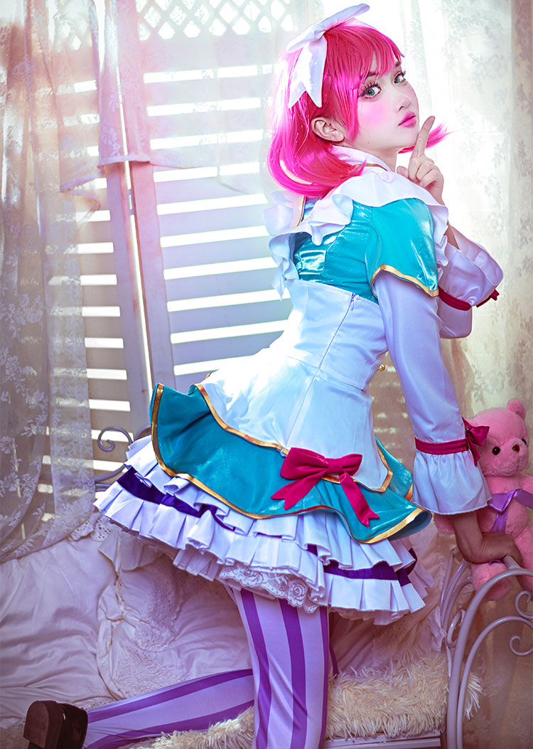 Cafe Cuties Annie Cosplay Costume (4)