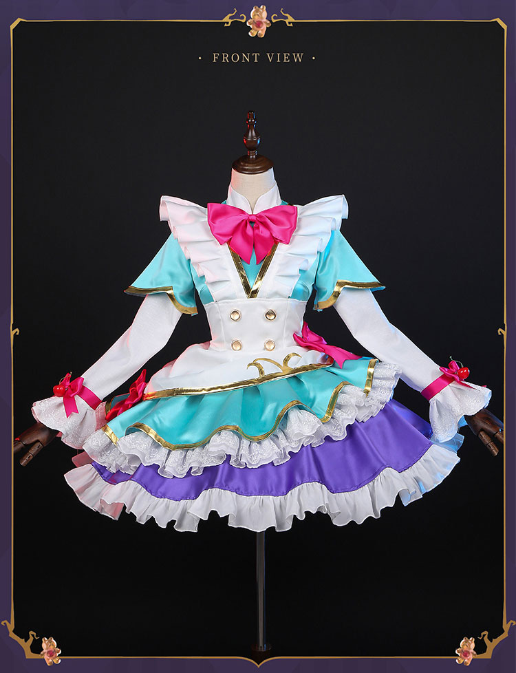 Cafe Cuties Annie Cosplay Costume (9)