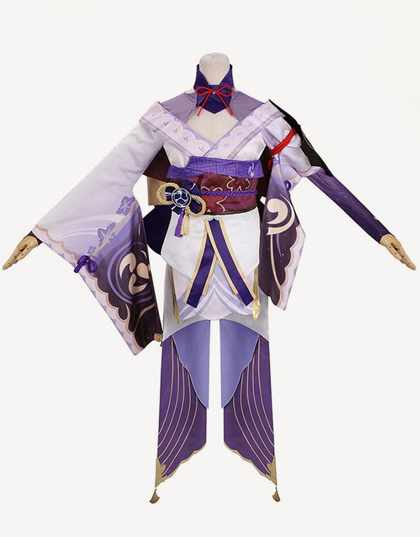 Genshin Impact Raiden Shogun Cosplay Costume (9)