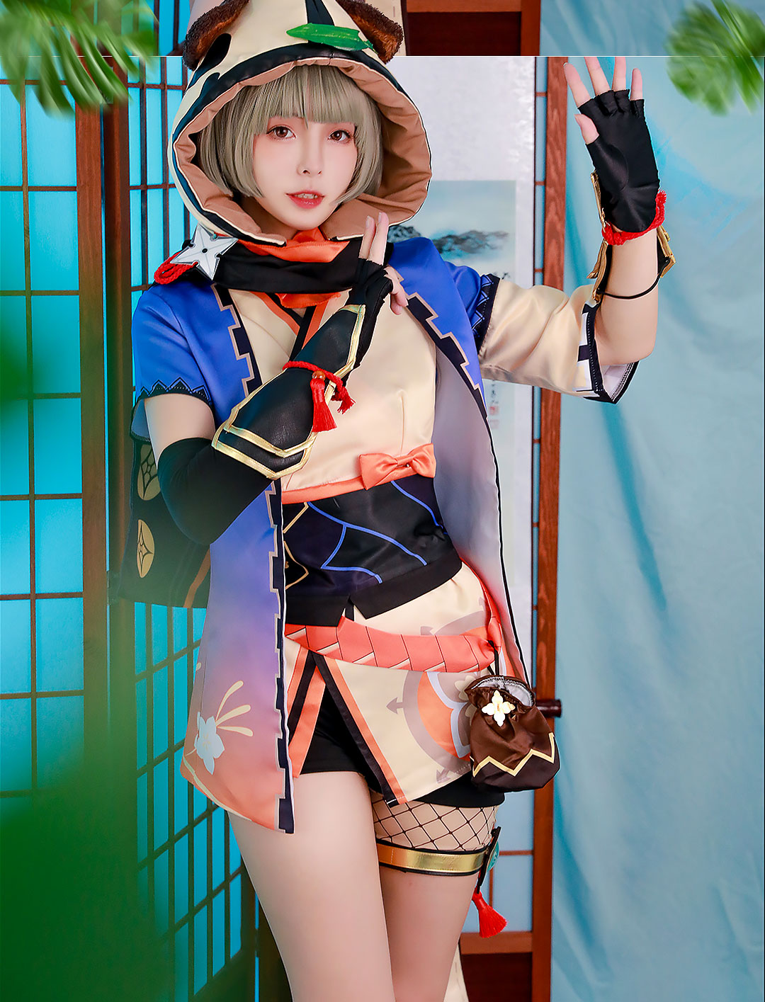 Genshin Impact Sayu Cosplay Costume (19)