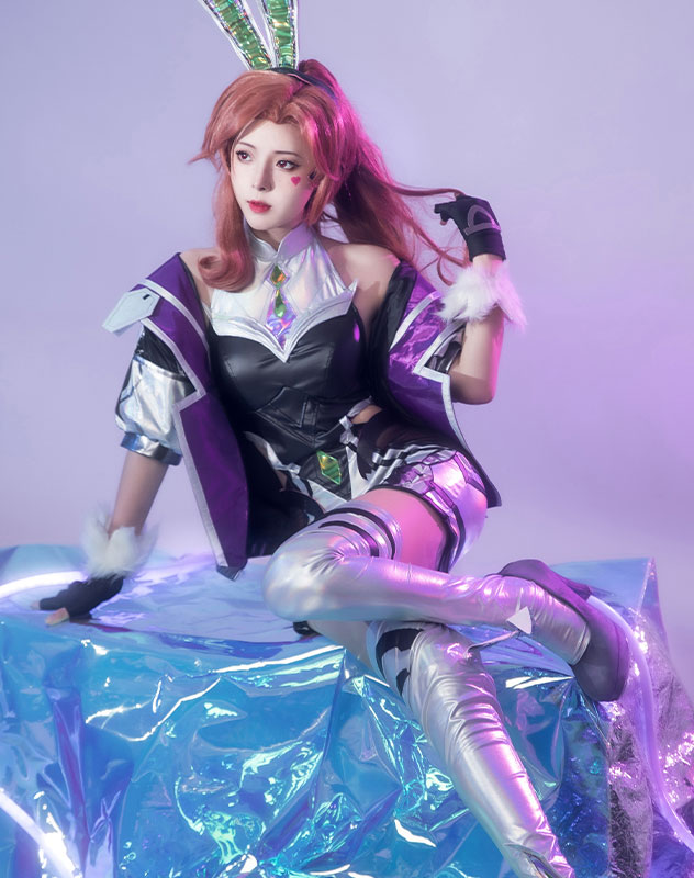 Battle Bunny Miss Fortune Cosplay Costume (13)