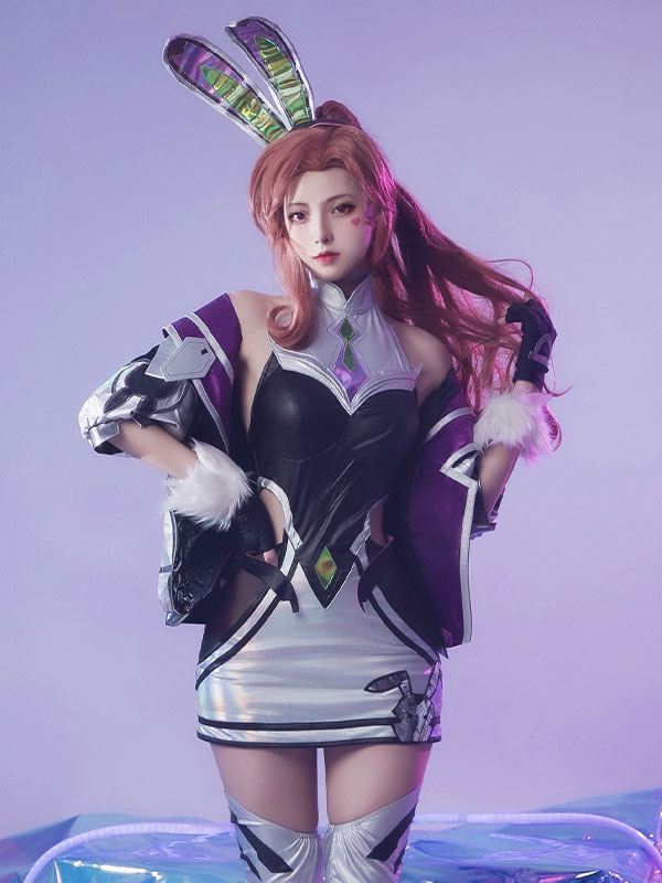 Battle Bunny Miss Fortune Cosplay Costume (15)