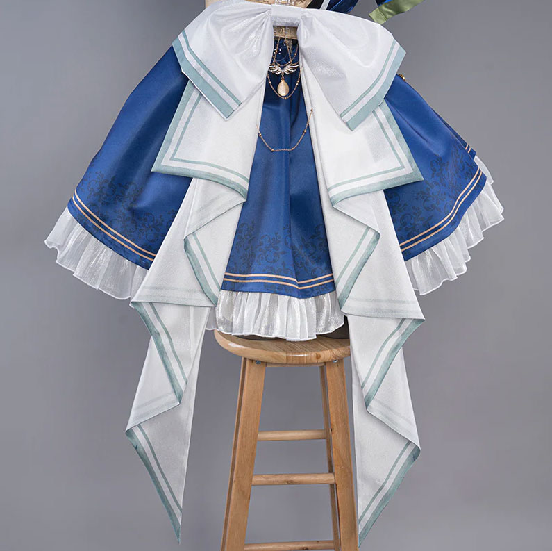 Genshin Impact Sucrose Maid Ver Cosplay Costume (6)