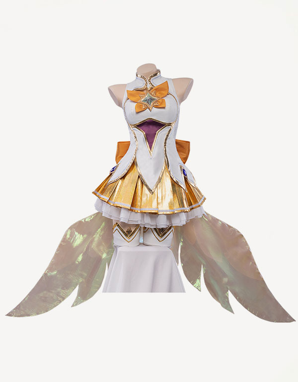 Prestige Star Guardian Soraka Cosplay Costume (2)